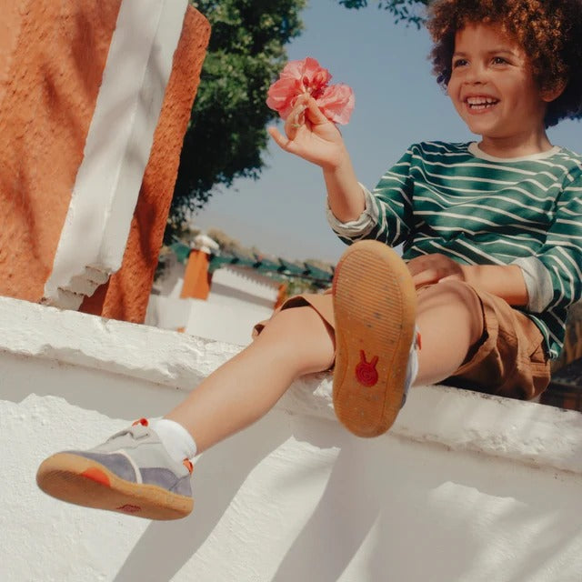 Lou 2.0 Kids Light Grey/Red